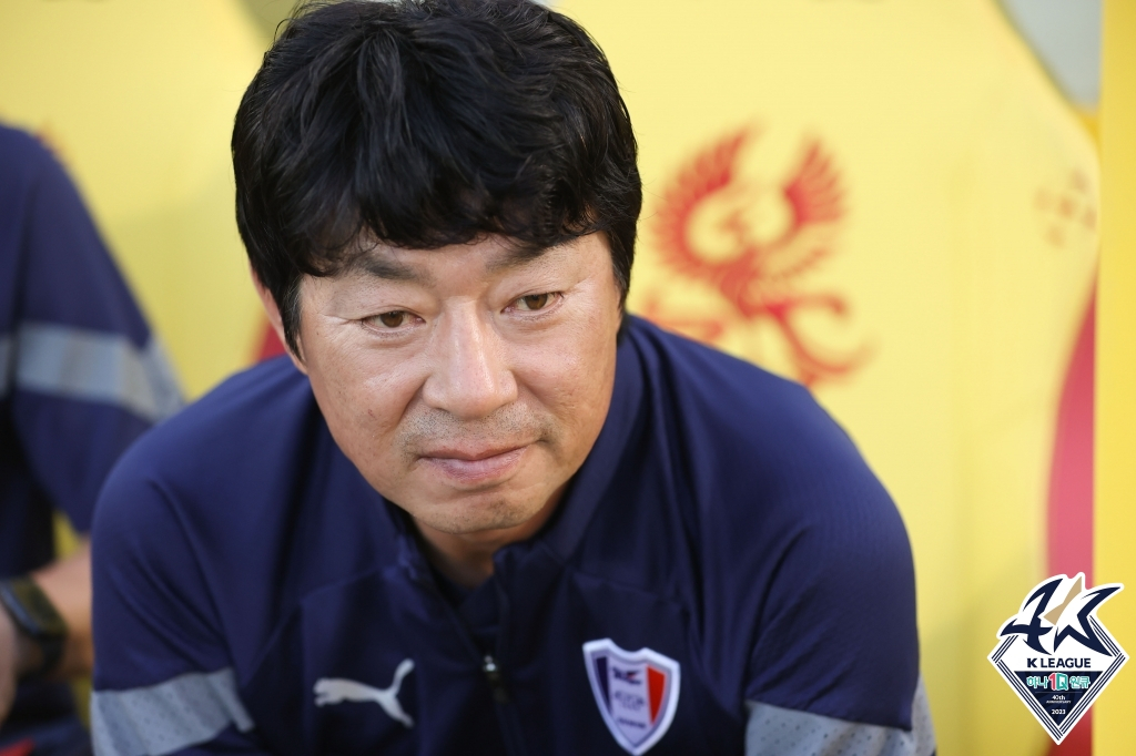 김병수 수원 삼성 감독. /사진=한국프로축구연맹