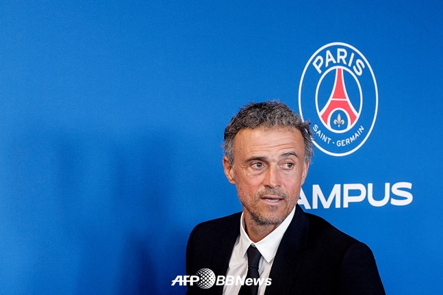 PSG 새 감독 루이스 엔리케. /AFPBBNews=뉴스1