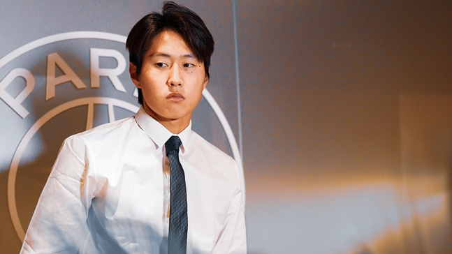 이강인. /사진=PSG 홈페이지