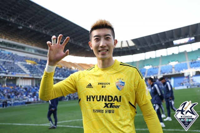 조현우. /사진=한국프로축구연맹 제공