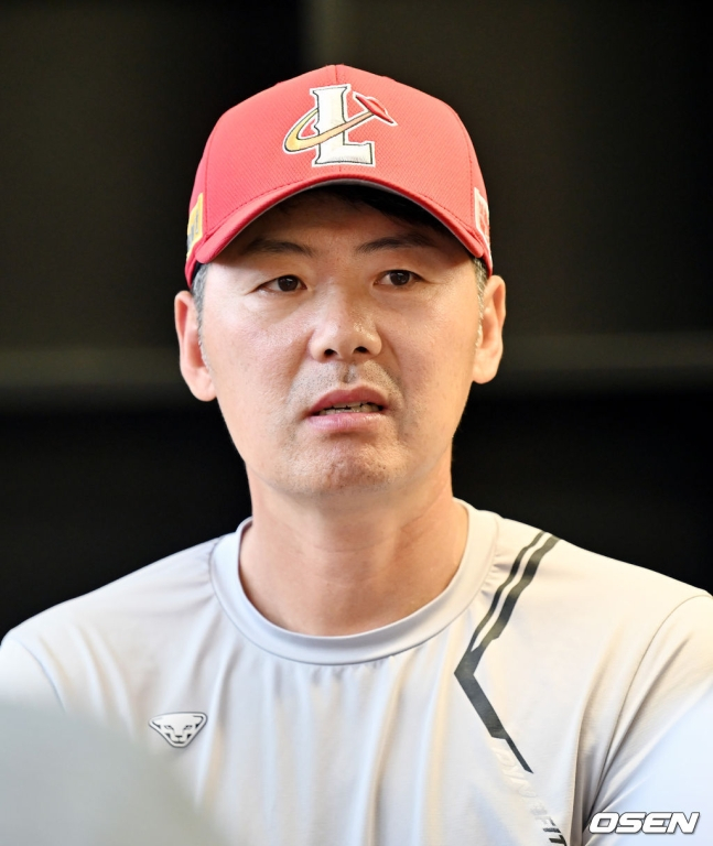김원형 SSG 감독.
