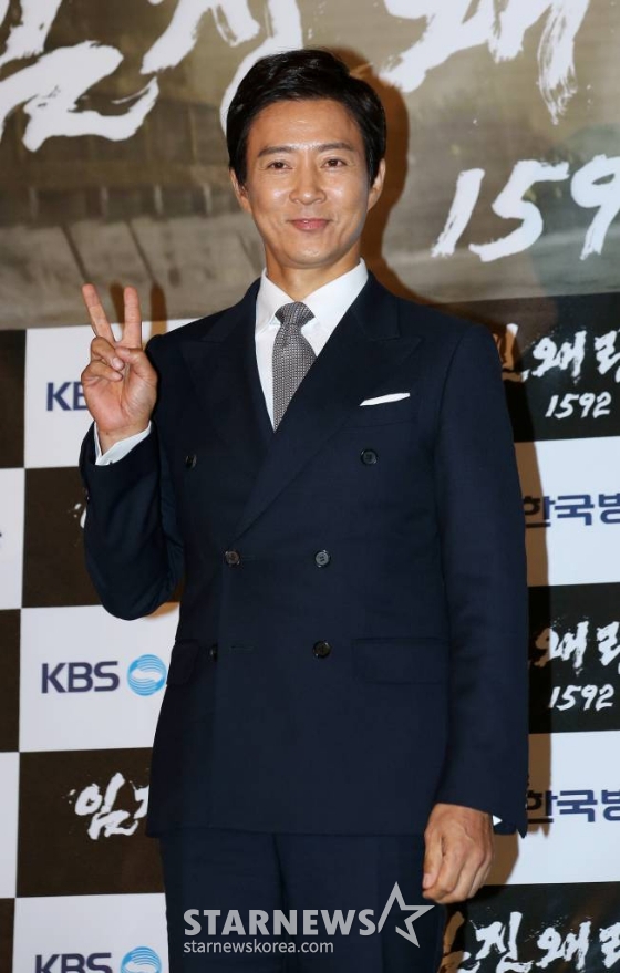 KBS 대하드라마 '고려 거란 전쟁'에서 주인공 강감찬 역을 맡은 최수종./사진=이동훈 기자 photoguy@