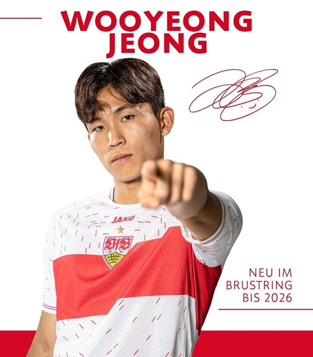 정우영. /사진=슈투트가르트 SNS