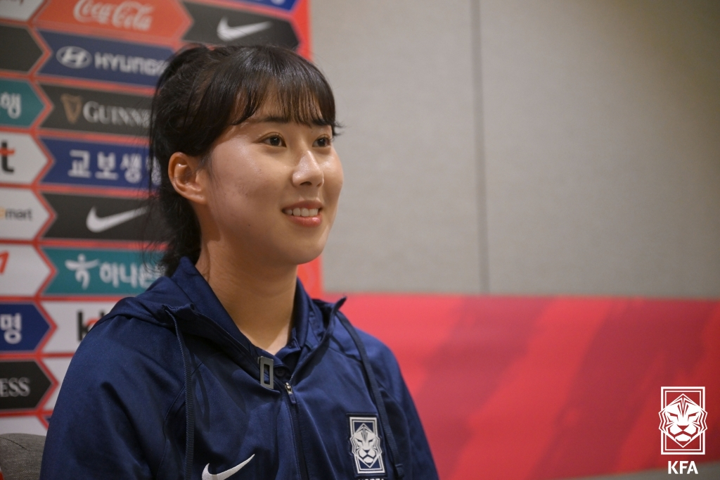 한국 여자 축구대표팀 수비수 추효주. /사진=대한축구협회