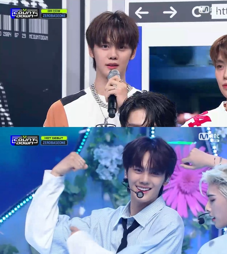 /사진=엠넷 '엠카운트다운' 방송 캡처