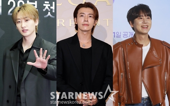 은혁, 동해, 규현./사진=스타뉴스