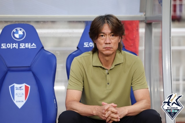 홍명보 울산현대 감독. /사진=한국프로축구연맹 제공