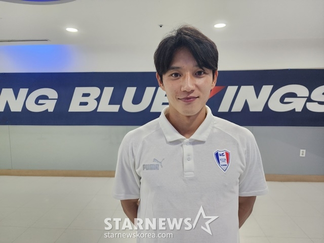 15일 만난 정승원. /사진=이원희 기자