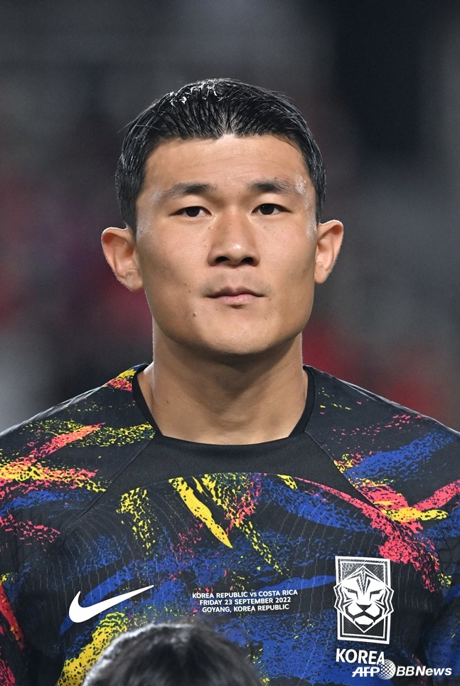 한국 축구대표팀 수비수 김민재. /AFPBBNews=뉴스1