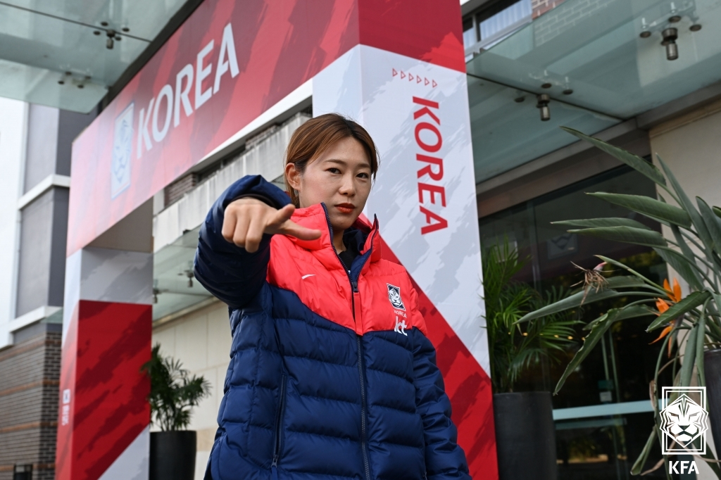 전은하. /사진=대한축구협회