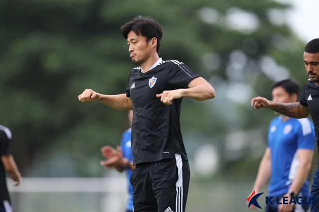 신형민. /사진=한국프로축구연맹 제공