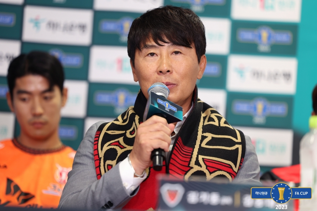 포항 김기동 감독. /사진=대한축구협회