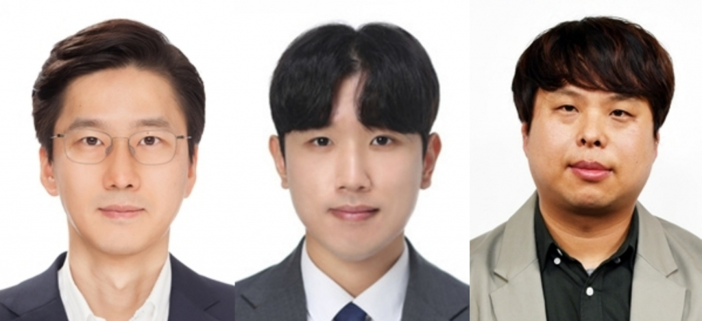 (왼쪽부터) 강재훈·이무형 KBS 기자, 김지섭 한국일보 기자. /사진=한국야구기자회 제공