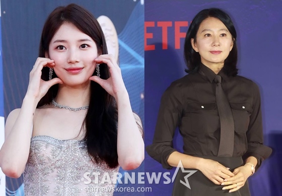 수지(왼쪽), 김희애/사진=스타뉴스