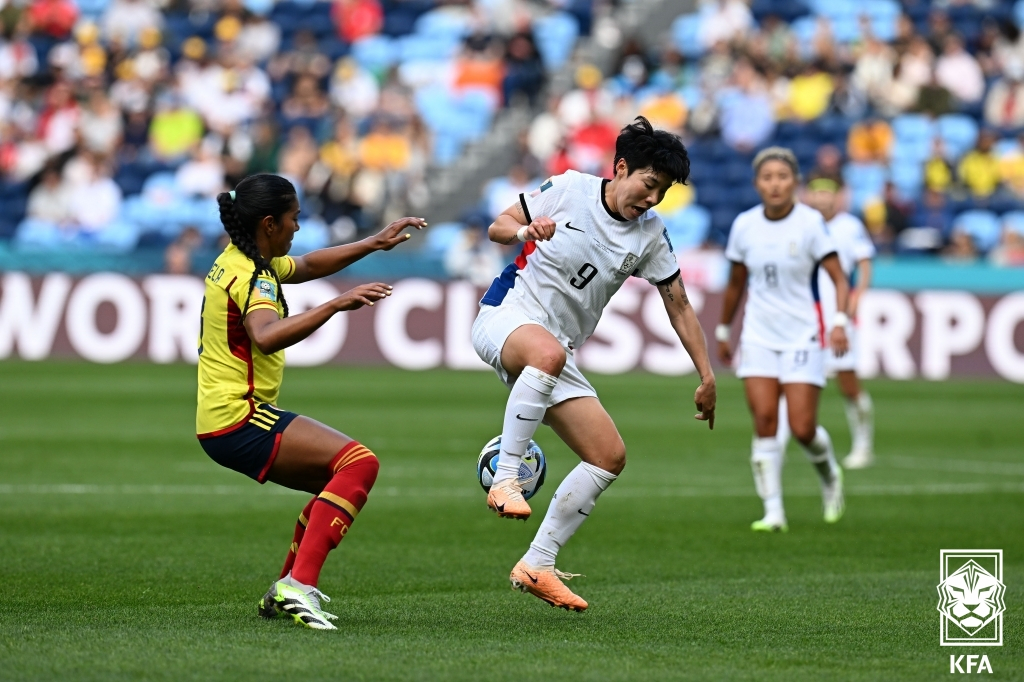 한국 여자 축구대표팀 미드필더 이금민. /사진=대한축구협회