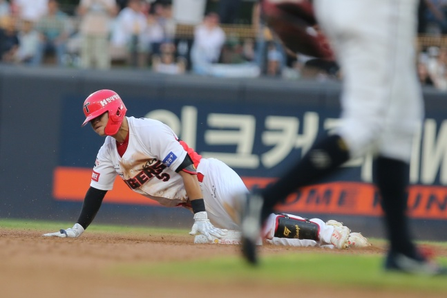 김도영이 도루에 성공하고 있다./사진=KIA 타이거즈