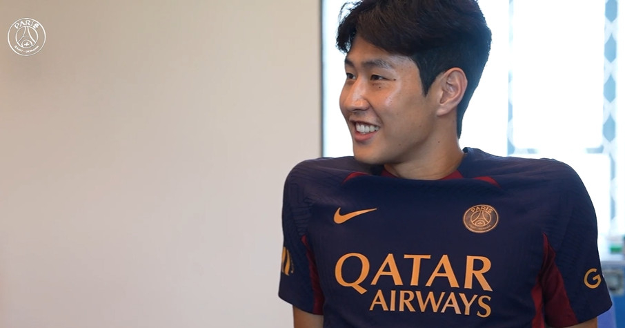 이강인. /사진=PSG SNS