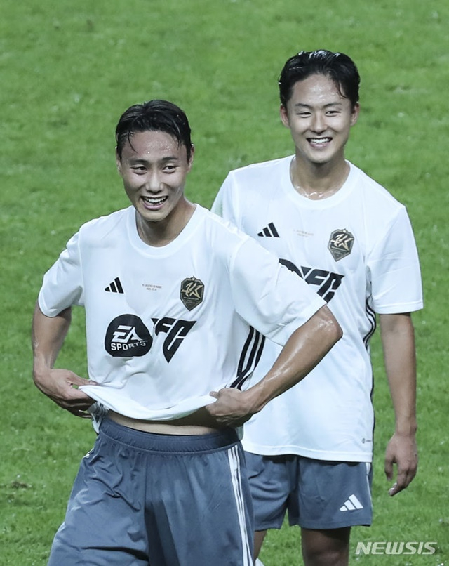 백승호(왼쪽)와 이승우. /사진=뉴시스 제공