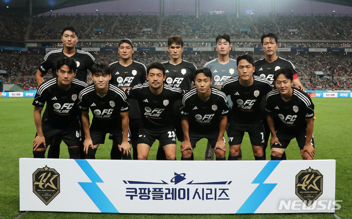 팀 K리그 선수들. /사진=뉴시스