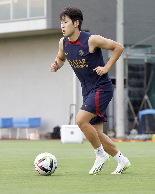이강인. /사진=PSG SNS