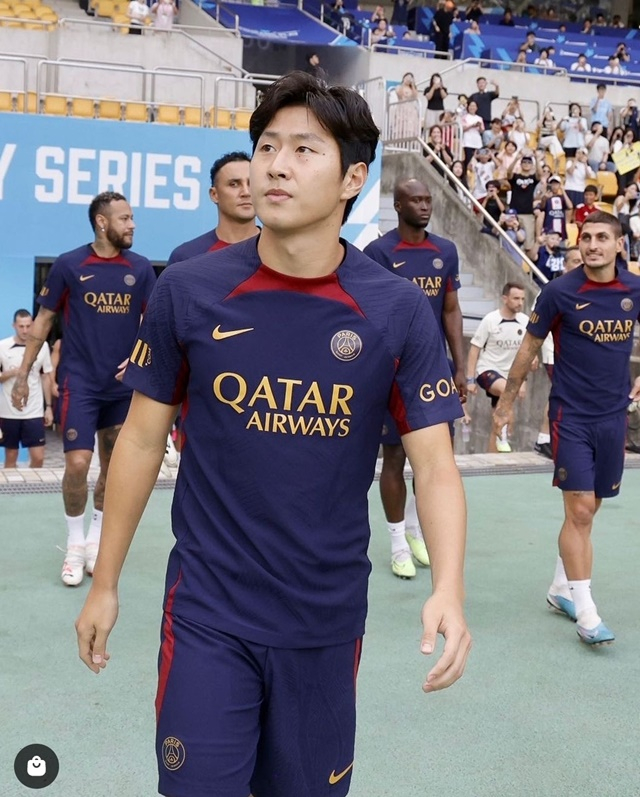 이강인. /사진=PSG SNS