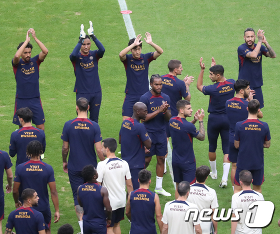 PSG 선수들. /사진=뉴스1