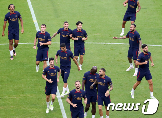 PSG 선수들. /사진=뉴스1