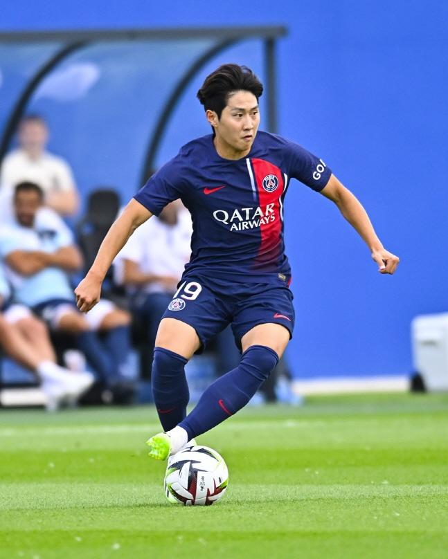 이강인. /사진=PSG 공식 SNS