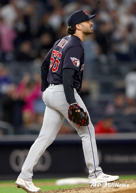 MLB 클리블랜드 시절의 태너 털리. /AFPBBNews=뉴스1