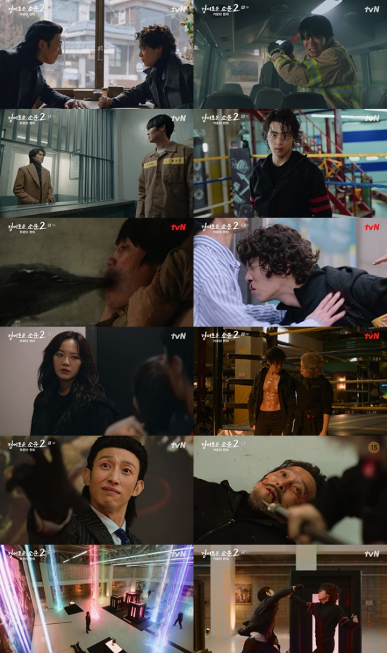 tvN 토일드라마 '경이로운 소문2: 카운터 펀치'./사진=tvN 토일드라마 '경이로운 소문2: 카운터 펀치' 3회 영상 캡처
