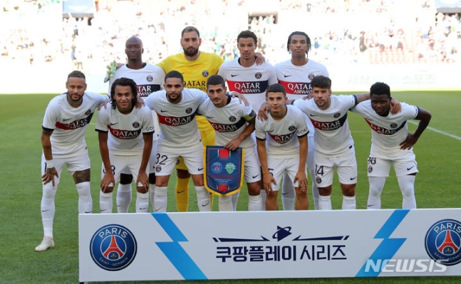 PSG 선수들. /사진=뉴시스