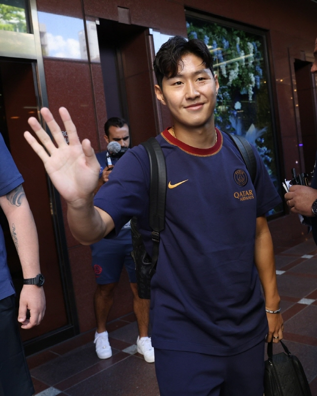 이강인. /사진=PSG 공식 SNS