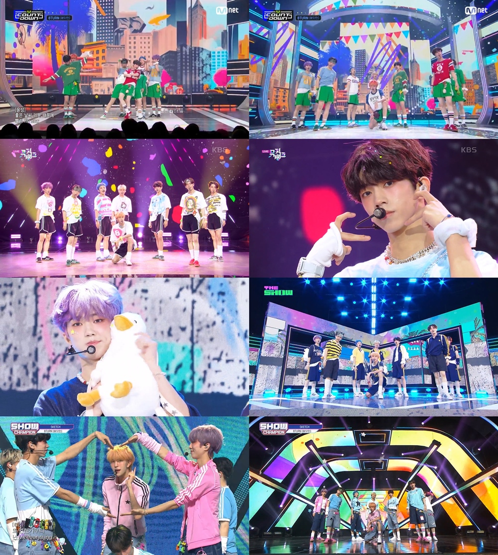/사진=Mnet '엠카운트다운', KBS 2TV '뮤직뱅크', SBS M '더쇼', MBC M '쇼! 챔피언' 방송 화면 캡처