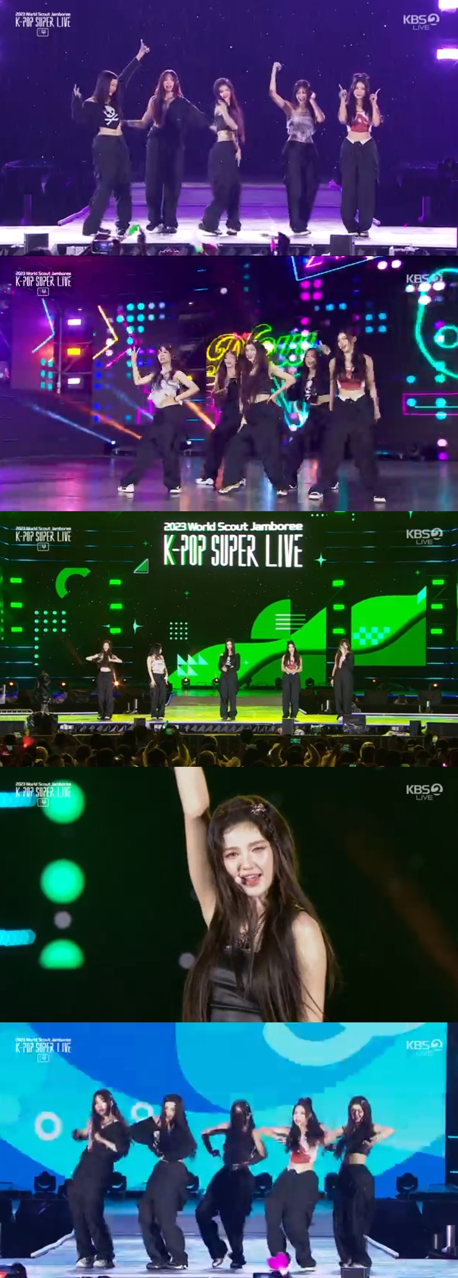 뉴진스 / 사진=잼버리 K팝 슈퍼라이브 콘서트
