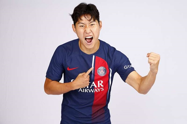 이강인. /사진=PSG 공식 SNS