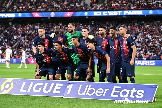 PSG 선수들. /AFPBBNews=뉴스1