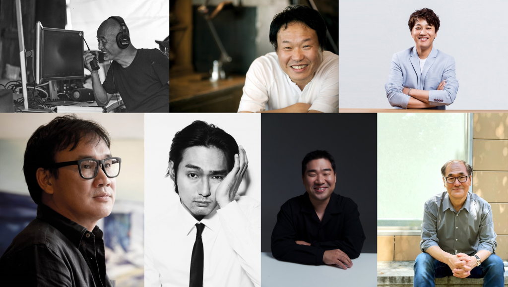 이준익 감독, 곽재용 감독, 배우 차태현, 배창호 감독, 배우 김충길, 배우 백승환, 김성수 감독 / 사진=플러스엠엔터테인먼트, 블러썸엔터테인먼트, 울주세계산악영화제, 블레이드엔터테인먼트