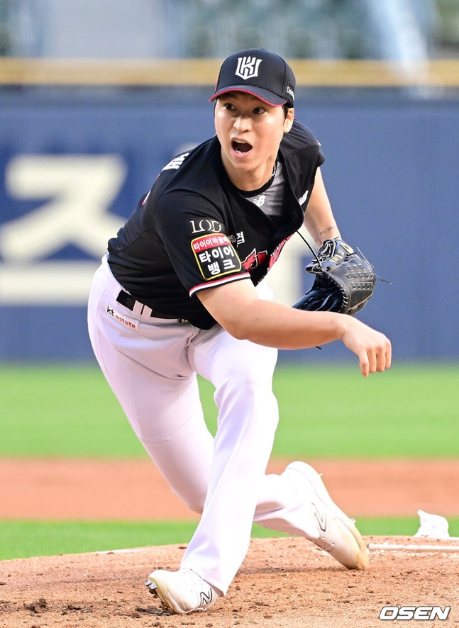 KT 엄상백. /사진=OSEN