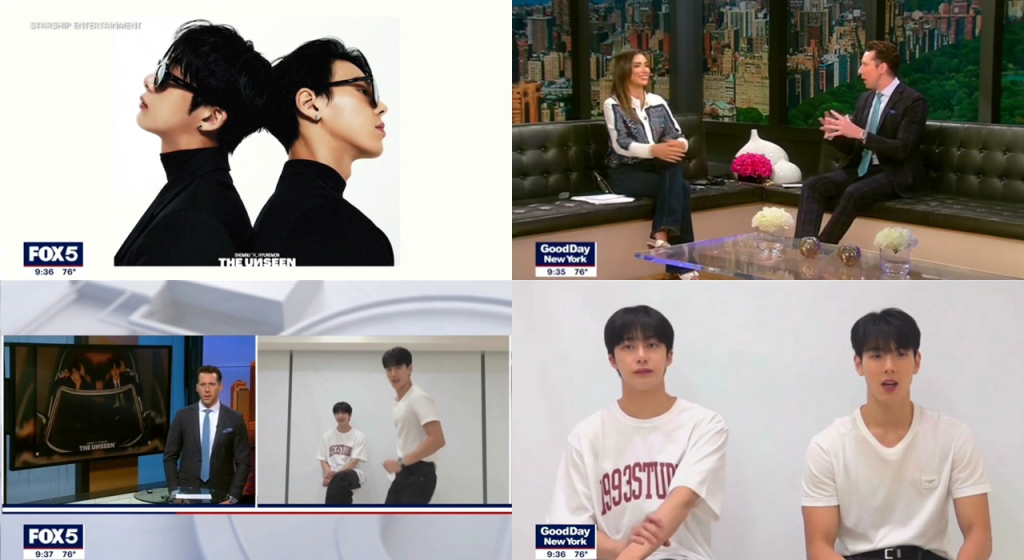 /사진=미국 FOX5 채널 토크쇼 'Good Day New York(굿데이 뉴욕)'