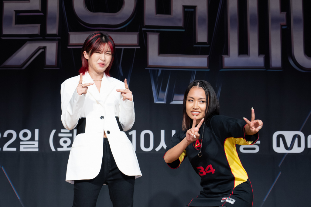/사진=Mnet '스트릿 우먼 파이터2'