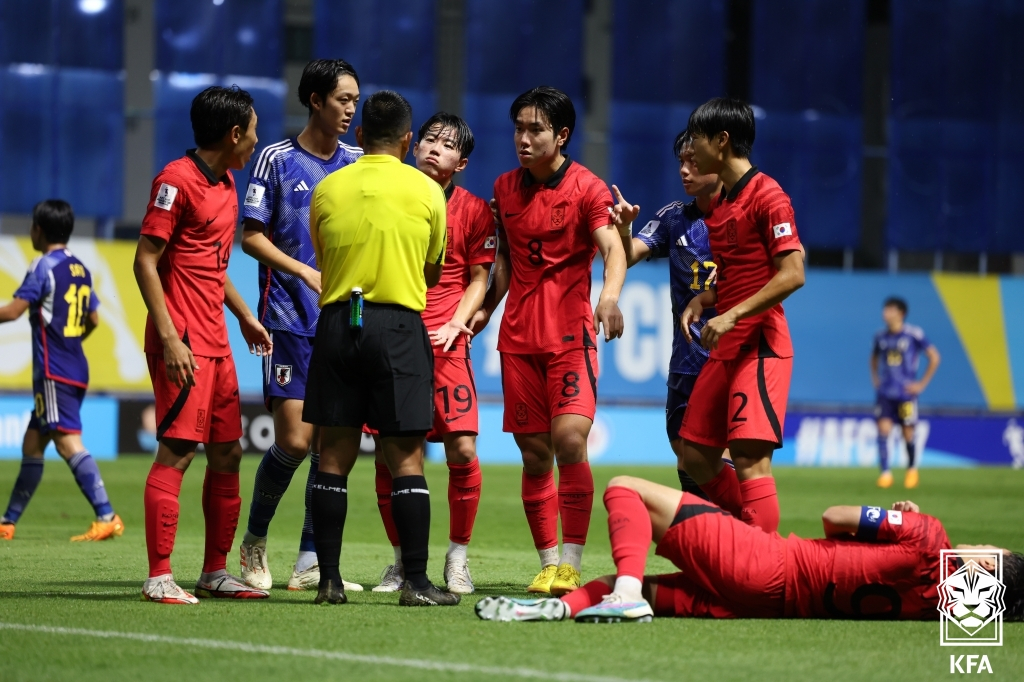 한국 U-17 축구대표팀. /사진=KFA 제공