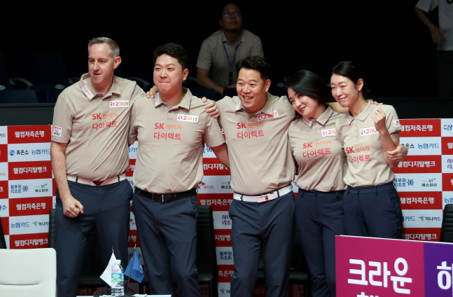 SK렌터카 선수들. /사진=PBA 투어