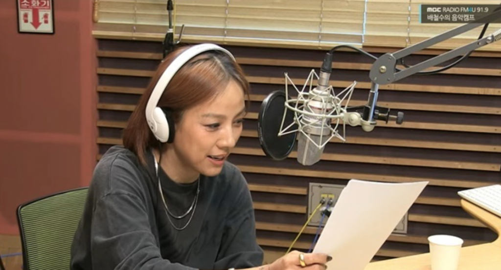 /사진=MBC FM4U '배철수의 음악캠프' 영상 캡처