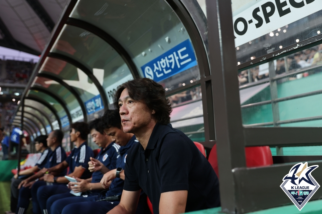 홍명보 울산 현대 감독. /사진=한국프로축구연맹