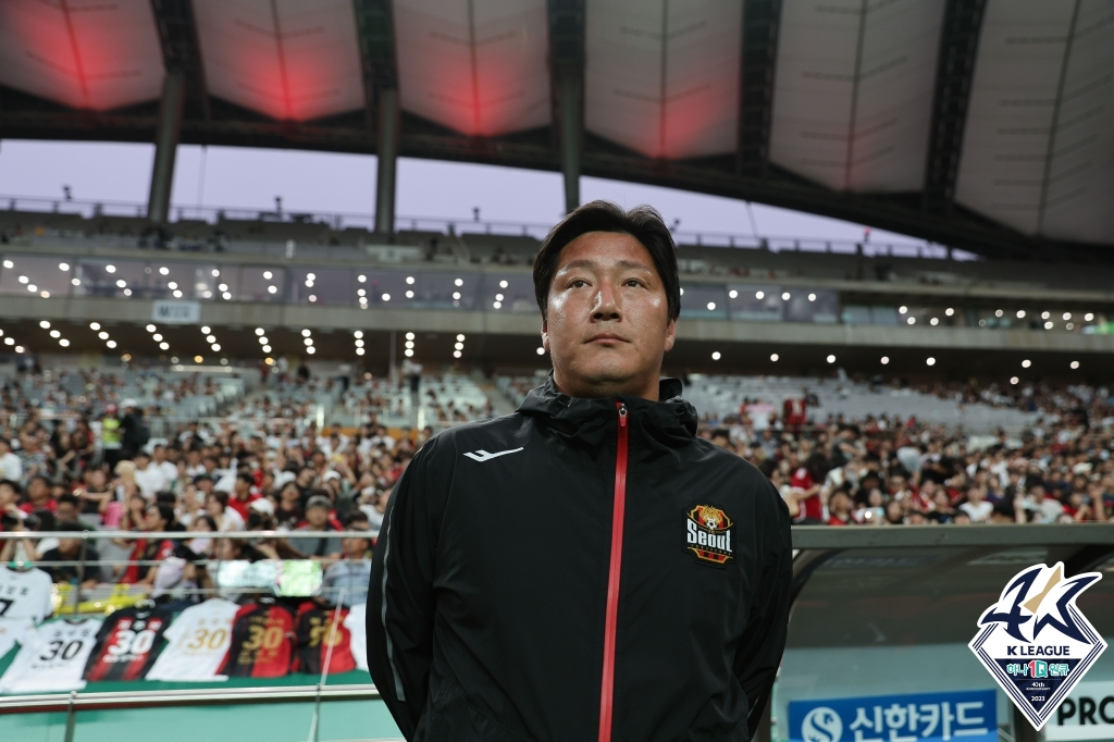 김진규 FC서울 감독 대행. /사진=한국프로축구연맹