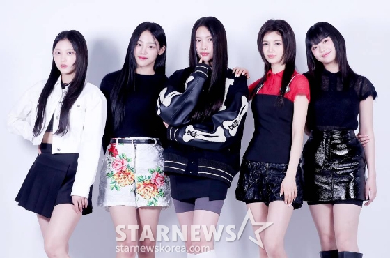 걸그룹 뉴진스(NewJeans, 민지 하니 다니엘 해린 혜인)./사진=김창현 기자 chmt@