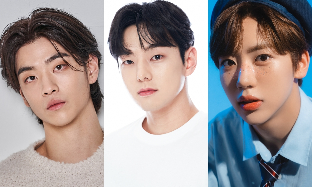 차주완-오민수-차웅기/사진제공=헬로우월드엔터테인먼트, 스튜디오 산타클로스엔터테인먼트