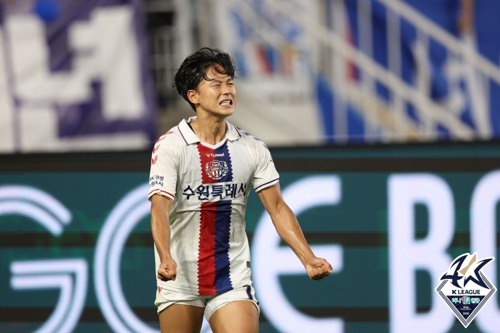 수원FC 공격수 이승우. /사진=한국프로축구연맹