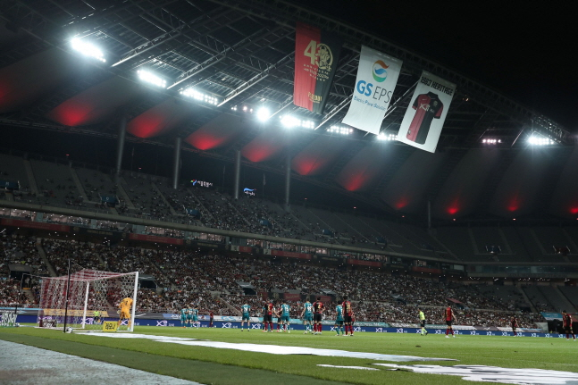 FC서울 홈구장 서울월드컵경기장 전경. /사진=한국프로축구연맹