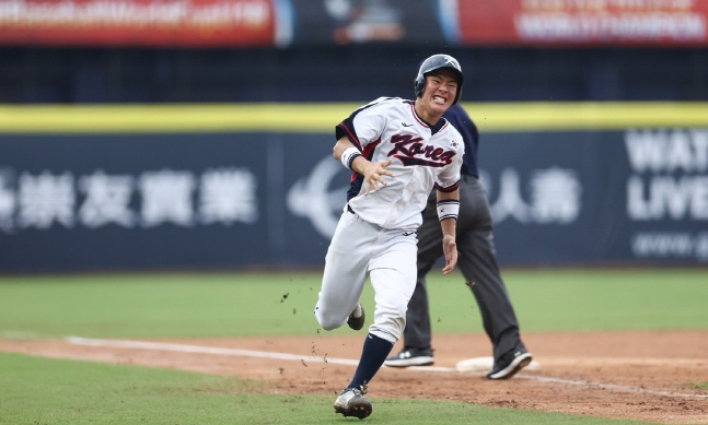 7일 한국과 푸에르토리코 경기 장면. /사진=WBSC